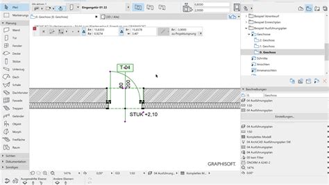 ArchiCAD Türeinstellungen YouTube