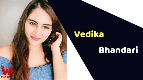 Vedika Bhandari Actress Height Weight Age Affairs Biography And More