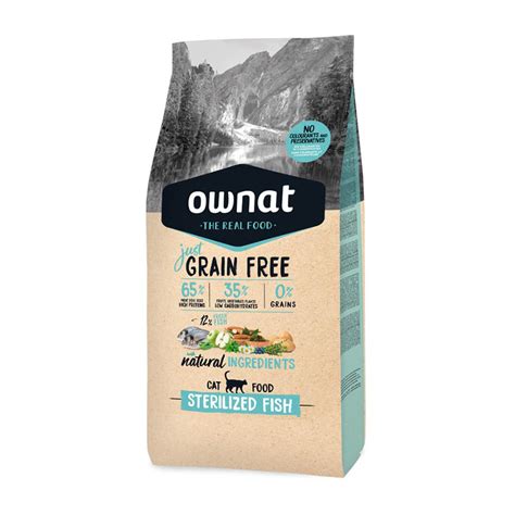 Ownat Just Grain Free Ξηρά Τροφή για Ενήλικες Στειρωμένες Γάτες με ...