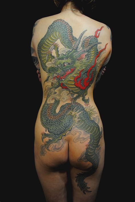 Dragon Gakkin Tattoo Kyoto Free Hand Work By Gakkin Kyoto Flickr