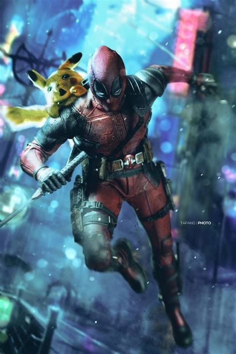 Pin By Anthony Noneya On Marvel Stuff 4 Deadpool Pikachu Deadpool Wallpaper Deadpool Artwork