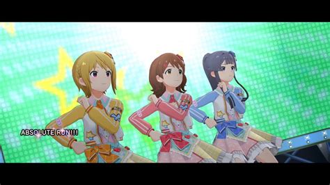 【ミリシタ】ストロベリーポップムーンshs「absolute Run」【ユニットmv】 1440p Youtube