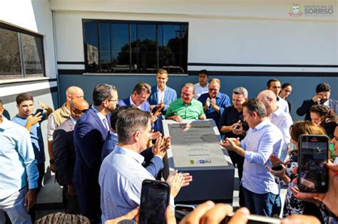 Sorriso Recebe Mauro Mendes Para Entrega Oficial Da Nova Delegacia E Da