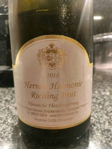 Edgar Hermes Hermes Harmonie Sekt Riesling Trocken Vivino Us