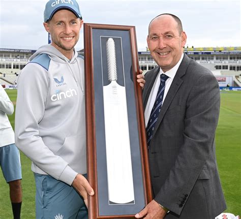 Joe Root Honoured With Silver Bat Rediff Cricket