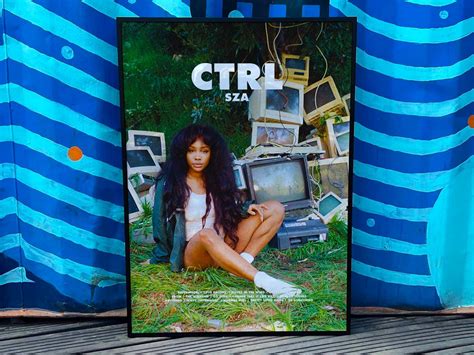 Ctrl Sza Custom Album Cover Poster Perfect T For Music Lovers