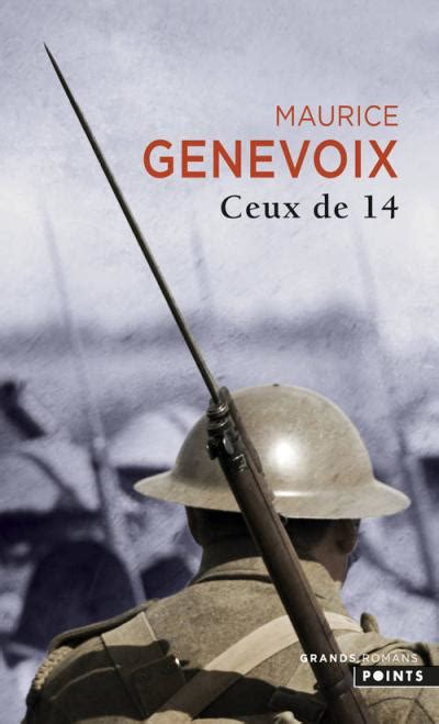 Ceux De 14 Poche Maurice Genevoix Achat Livre Fnac