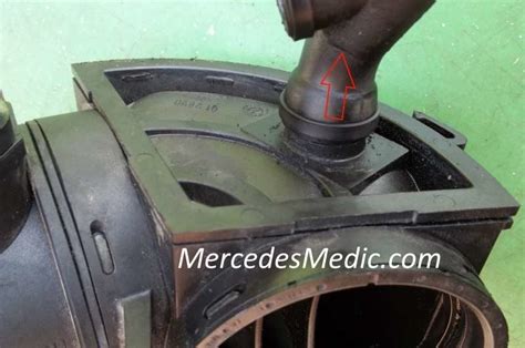 How To Replace Mass Air Flow Maf Sensor Mercedes Benz V V Mb Medic