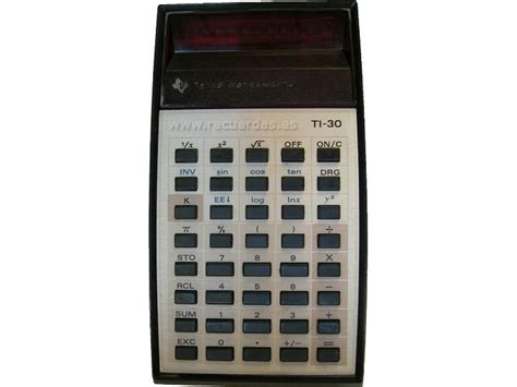 Calculadora científica Texas Instruments TI 30