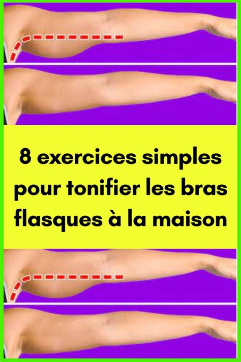 Exercices Simples Pour Tonifier Les Bras Flasques La Maison