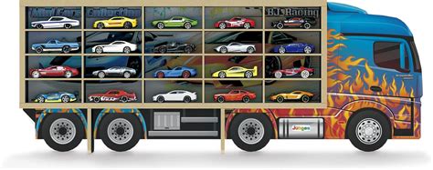 Painel Expositor Carrinhos Hot Wheels Junges Amazon Br