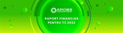 Arobs Raportează Venituri Consolidate De 2126 Milioane De Lei și Un