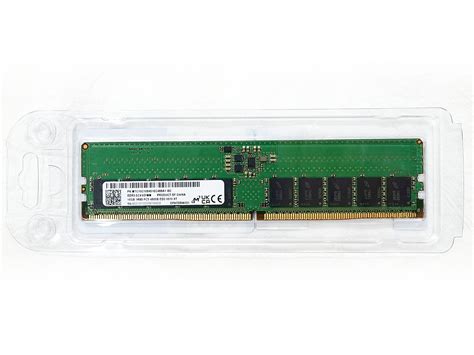 Micron MTC10C1084S1EC48BA1 288Pin U DIMM ECC DDR5 4800 16GB 1 1Volt