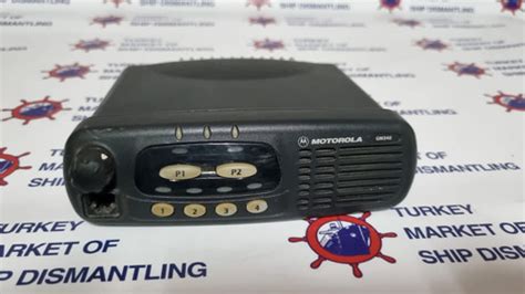 Motorola Gm340 Uhf 403 470 Mhz 25 Watt 4 Ch Mobile Radio