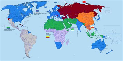 This Map I made, The aftermath of WWIII : r/imaginarymaps