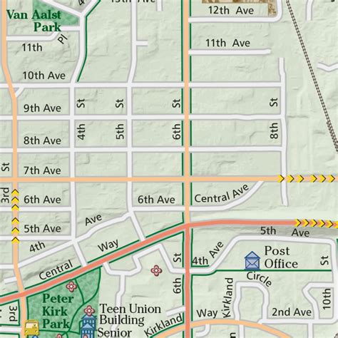 Kirkland Parks, Facilities & Trails Guide Map by Avenza Systems Inc ...