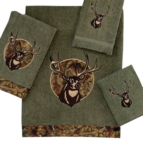 Camo Deer Bath Towel Camo Deer Towel Camo Bathroom