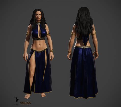 Oda Kristine Sandaker Conan Exiles Female Nobles Outfit