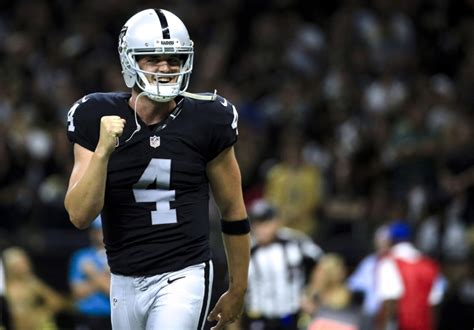 Derek Carr Ready To Step Up To Elite Quarterback Status