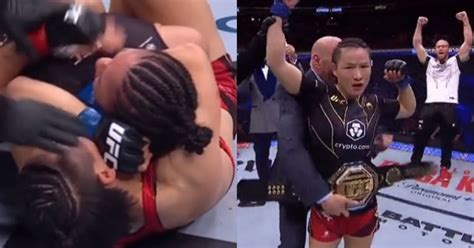 Zhang Weili Submits Carla Esparza To Reclaim UFC Strawweight Championship - UFC 281 Highlights