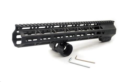 135 Inch Ar15 Slim Clamp Mlok Mlock Black Anodized Free Float