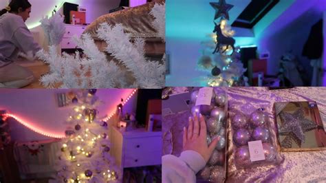 Decorating My Christmas Tree Vlogmas Day 5 Youtube