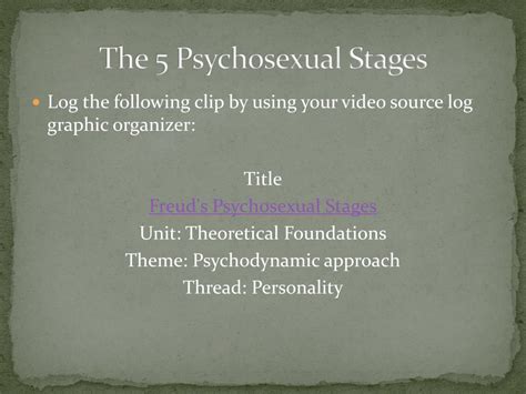 Ppt Sigmund Freud And Psychodynamic Approach Part 1 Powerpoint