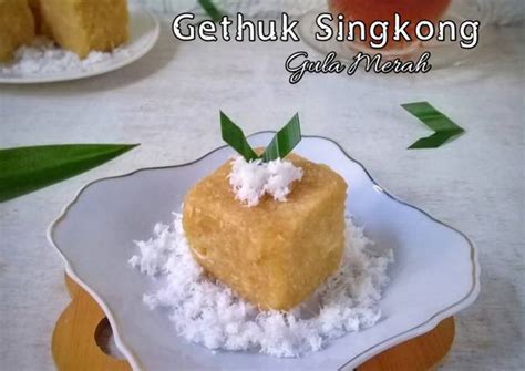 Resep Gethuk Singkong Gula Merah Oleh Heni Nur Cookpad