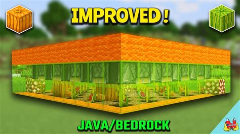 Best Minecraft Melon Pumpkin Farm Java Bedrock 1 21 Youtube