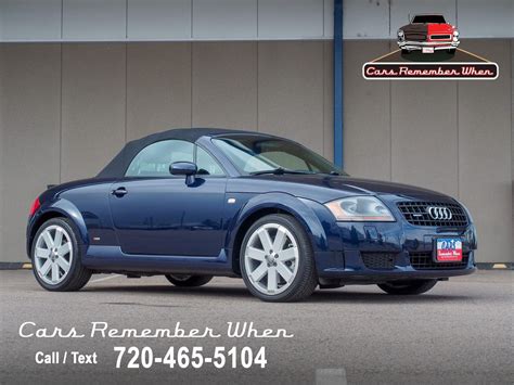 2004 Audi Tt 250hp Quattro Cars Remember When