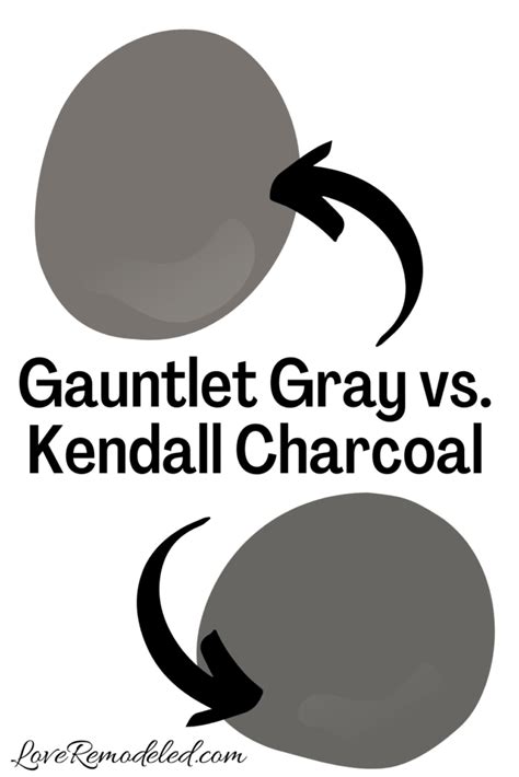 gauntlet gray  sherwin williams love remodeled