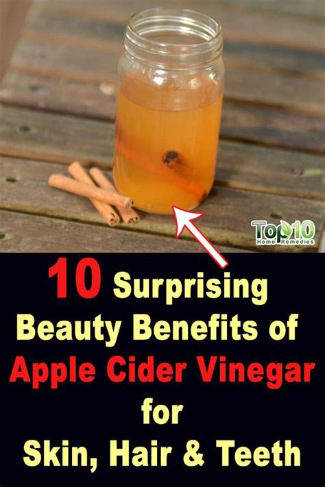 10 Surprising Beauty Benefits Of Apple Cider Vinegar Apple Cider