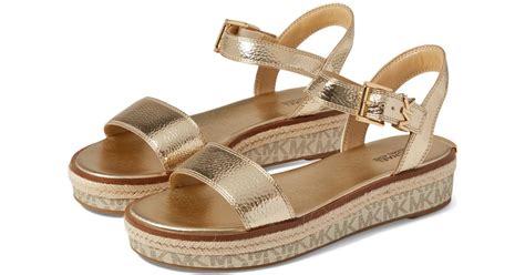 Michael Michael Kors Richie Espadrille In Metallic Lyst