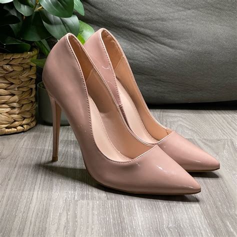 Elegant Collection Shoes Elegant Collection Nude Blush Raelynn Heels Poshmark