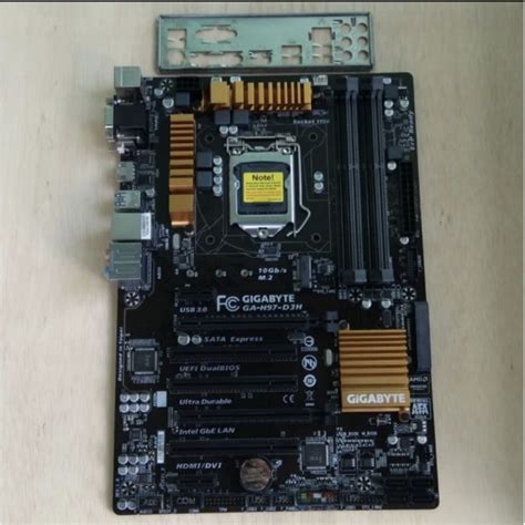 Jual MOBO MOTHERBOAD GIGABYTE H97 D3H ATX M2 SATA 4 SLOT RAM DDR3