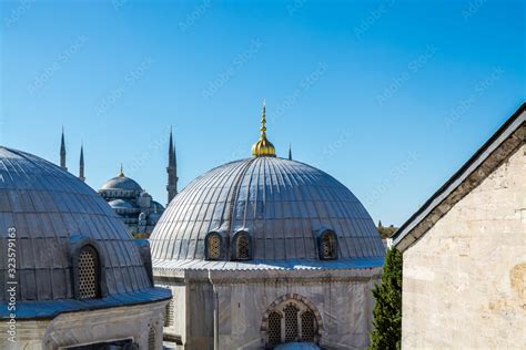 Domes Of Complex Of Hagia Sophia The Former Greek Orthodox Christian