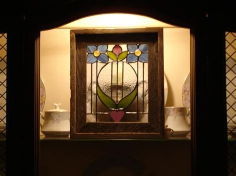 Stained Glass Panel By Happyartglass On Etsy