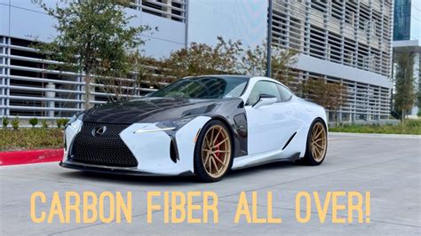 Chad Deschenes Updated Aimgain Lexus LC 500 Seibon Vossen YouTube