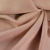 Tissu Popeline Viscose Bambou Uni Rose Nude