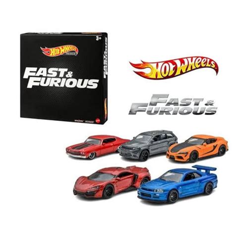 Jual Hot Wheels Fast And Furious NISSAN SKYLINE R34 TOYOTA SUPRA LYKAN Toyota GR Supra Kota