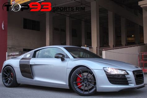 Audi R8 Silver Bc Forged Eh301 Wheel Wheel Front