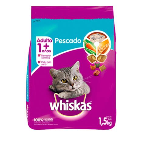 Whiskas Gato Adulto Pescado Kg Pierrunos Comida Para Perros Y