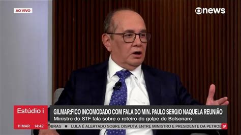 Gilmar Mendes Comenta Investiga Es Relacionadas Tentativa De Golpe