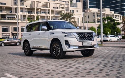 Rent A Nissan Patrol V White Id In Dubai Renty Ae