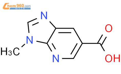 1138444 24 2 3 Methyl 3H imidazo 4 5 b pyridine 6 carboxylic acid化学式结构