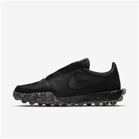 Womens Nike Waffle Racer Crater Black DD2866-001 | More Sneakers