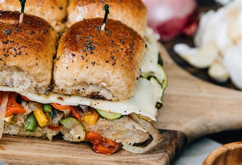 Roasted Veggie Sliders • Ifit Blog Slider Recipes Healthy Sliders