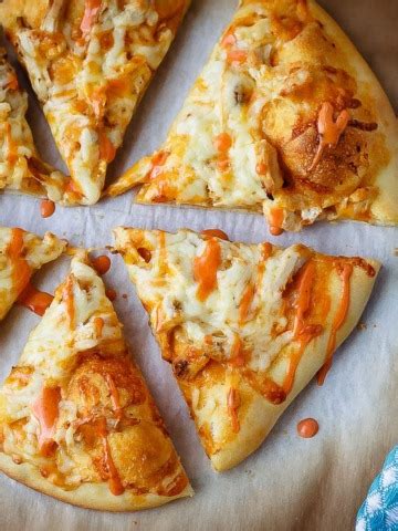 Buffalo Chicken Pizza Recipe Bake Eat Repeat