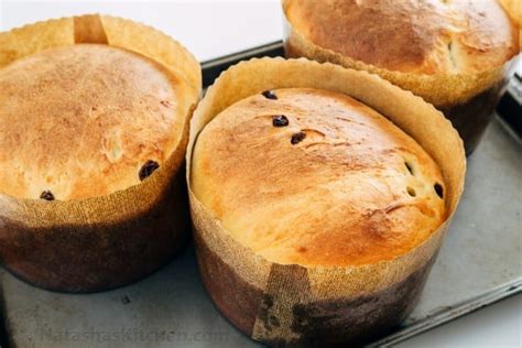 Paska Easter Bread Recipe (Kulich)