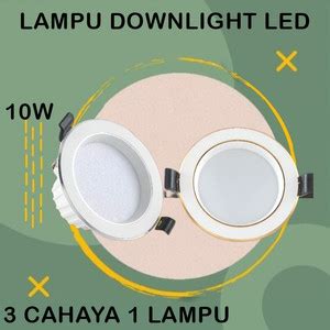 Jual Lampu Downlight Led Warna Lampu Panel Led Plafon Rumah W